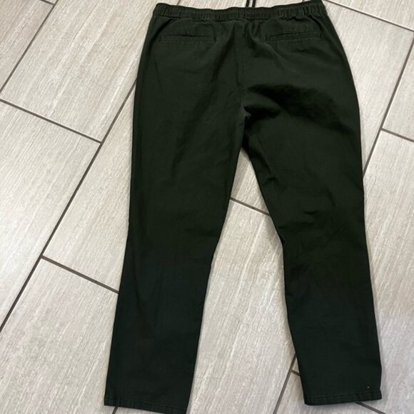 Women’s 2XL ASOS army green casual pants with drawstrings - Picture 3 of 8